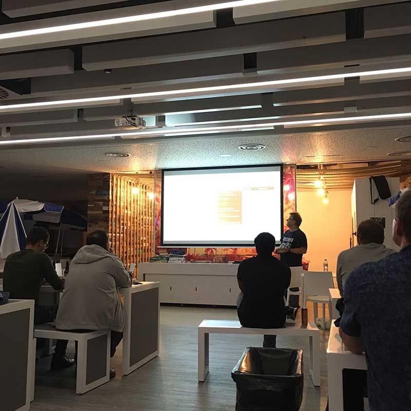 Photo of from the AWS User Group North September 2019 Meetup