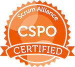 Certified Scrum Product Owner badge